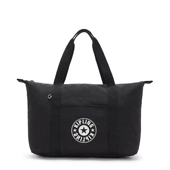 Bolso Tote Kipling Art Medium Lite Classic Negros | MX 1768BE